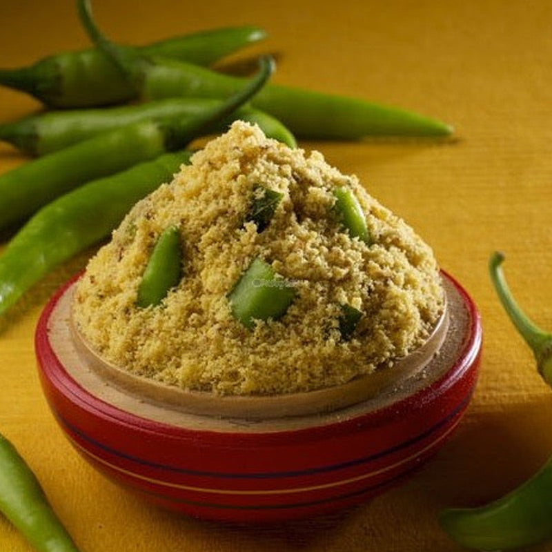 Green Chilli Powder(Oil)